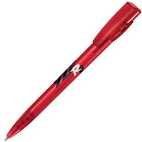H393F/67 - KIKI FROST, ручка шариковая, фростированный красный, пластик