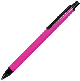 H37001/10 - IMPRESS, ручка шариковая, розовый/черный, металл