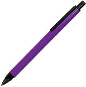 IMPRESS, ручка шариковая, фиолетовый/черный, металл (H37001/11)