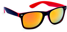 Солнцезащитные очки GREDEL c 400 УФ-защитой, красный, пластик