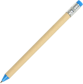 N12, ручка шариковая, голубой, картон, пластик, металл