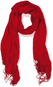 Набор подарочный CHERRYFAIRE: шарф, чайная пара, коробка, стружка, красный