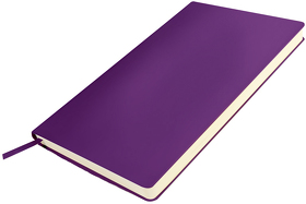 Бизнес-блокнот SMARTI, A5, фиолетовый, мягкая обложка, в клетку (H21234/11)