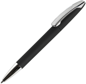 Ручка шариковая VIEW, черный, покрытие soft touch, пластик/металл (H29443/35)