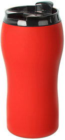 H28001/08 - Термокружка вакуумная  "Velvet";  380 мл; красный; металл/пластик