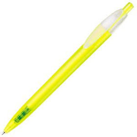 H213F/70 - X-1 FROST, ручка шариковая, фростированный желтый, пластик