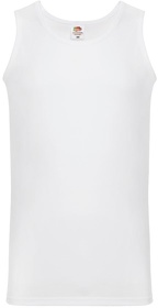 H610980.30 - Майка мужская "Athletic Vest", белый, 100% х/б, 160 г/м2