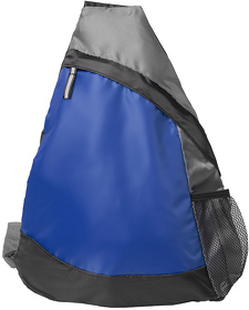 Рюкзак Pick синий,/серый/чёрный, 41 x 32 см, 100% полиэстер 210D