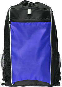H16779/24/35 - Рюкзак Fab, синий/чёрный, 47 x 27 см, 100% полиэстер 210D
