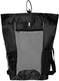 Рюкзак Fab, серый/чёрный, 47 x 27 см, 100% полиэстер 210D