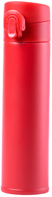 H346281/08 - Термос вакуумный POLTAX, 330мл, красный, нержавеющая сталь