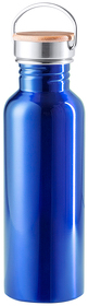 Бутылка для воды  TULMAN, сталь, 800 мл, синий (H346162/24)
