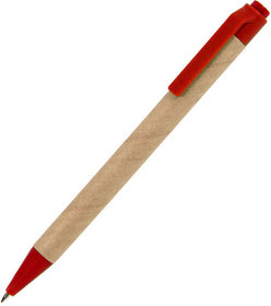 GREEN TOUCH, ручка шариковая, красный, картон/пластик (H17702/08)