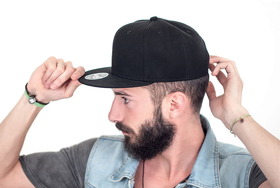 Бейсболка SNAP BACK, 6 клиньев, пластик. застежка, камуфляж,100% полиэстер/100% хлопок,400 г/м2