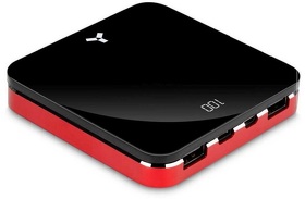 Внешний аккумулятор Accesstyle Carmine 8MP 8000 мАч, черный/красный (H37101/08)