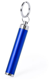Брелок BIMOX с фонариком, синий, пластик 8,5*d-1,4см (H345834/24)