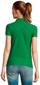 Поло женское PASSION, ярко-зеленый, 100% хлопок, 170 г/м2