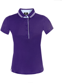 Рубашка поло женская RODI LADY, фиолетовый, 100% хлопок, 180 г/м2 (H399896.61)