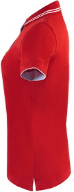 Рубашка поло женская RODI LADY, красный, 100% хлопок,180 г/м2