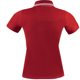 Рубашка поло женская RODI LADY, красный, 100% хлопок,180 г/м2