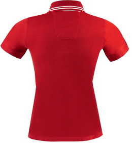 Рубашка поло женская RODI LADY, красный, 100% хлопок,180 г/м2