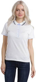 Рубашка поло женская RODI LADY, синий, 100% хлопок,180 г/м2