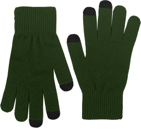 H51101/275 - Перчатки сенсорные REACH, зеленый,100% акрил