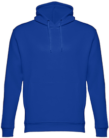 H355001.25 - Толстовка мужская с капюшоном PHOENIX, синий, 50% хлопок, 50 полиэстер, плотность 320 г/м2