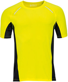 Футболка для бега "Sydney men", желтый, 92% полиэстер, 8% эластан, 180 г/м2 (H701414.306)
