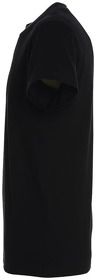 Футболка мужская IMPERIAL, глубокий черный, 100% хлопок, 190 г/м2