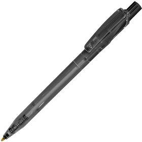 TWIN LX, ручка шариковая, прозрачный черный, пластик (H161/74/35)