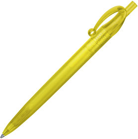 JOCKER, ручка шариковая, фростированный желтый, пластик (H407F/70)