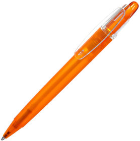 H502F/63 - OTTO FROST, ручка шариковая, фростированный оранжевый, пластик