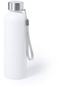 Бутылка для воды GLITER с ланъярдом, антибактериальный пластик, 600 мл, 21,2х6,5 см (H346768)