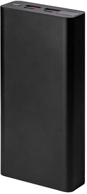 Универсальный аккумулятор OMG Iron line 20 (20000 мАч), металл, черный, 14,7х6.6х2,7 см (H37180/35)