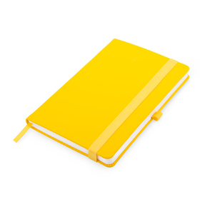 H21230/03 - Бизнес-блокнот А5 FLIPPY, желтый, твердая обложка, в линейку