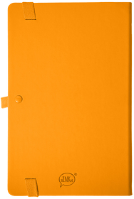 Бизнес-блокнот А5 FLIPPY, оранжевый, твердая обложка, в линейку
