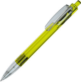 TRIS LX, ручка шариковая, прозрачный желтый/прозрачный белый, пластик