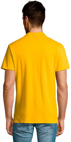 Рубашка поло мужская SUMMER II, жёлтый, 100% хлопок, 170 г/м2