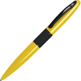 STREETRACER, ручка шариковая, желтый/черный, металл