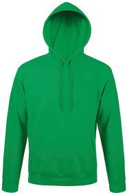 H747101.272 - Толстовка мужская с капюшоном SNAKE, ярко-зеленый, 50% хлопок, 50% полиэстер, 280 г/м2