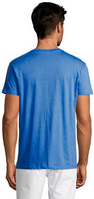 Футболка мужская REGENT ярко-синий, 100% хлопок, 150 г/м2