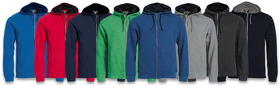 Толстовка мужская Classic Hoody Full Zip, меланж , 85% хлопок, 15% вискоза, 300 грм2
