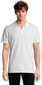 Рубашка поло мужская SPRING II,белый,2XL,100% хлопок, 210/м2