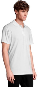 Рубашка поло мужская SPRING II,белый,2XL,100% хлопок, 210/м2