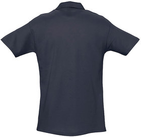 Рубашка поло мужская SPRING II,темно-синий,2XL,100% хлопок, 210/м2