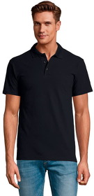 Рубашка поло мужская SPRING II,темно-синий,2XL,100% хлопок, 210/м2