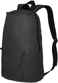 H16107/35 - Рюкзак BASIC, темно серый меланж, 27x40x14 см, oxford 300D