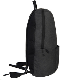 Рюкзак BASIC, серый меланж, 27x40x14 см, oxford 300D