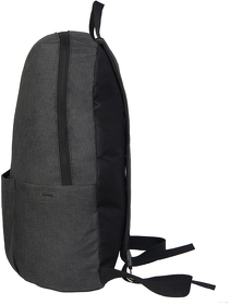 Рюкзак BASIC, серый меланж, 27x40x14 см, oxford 300D